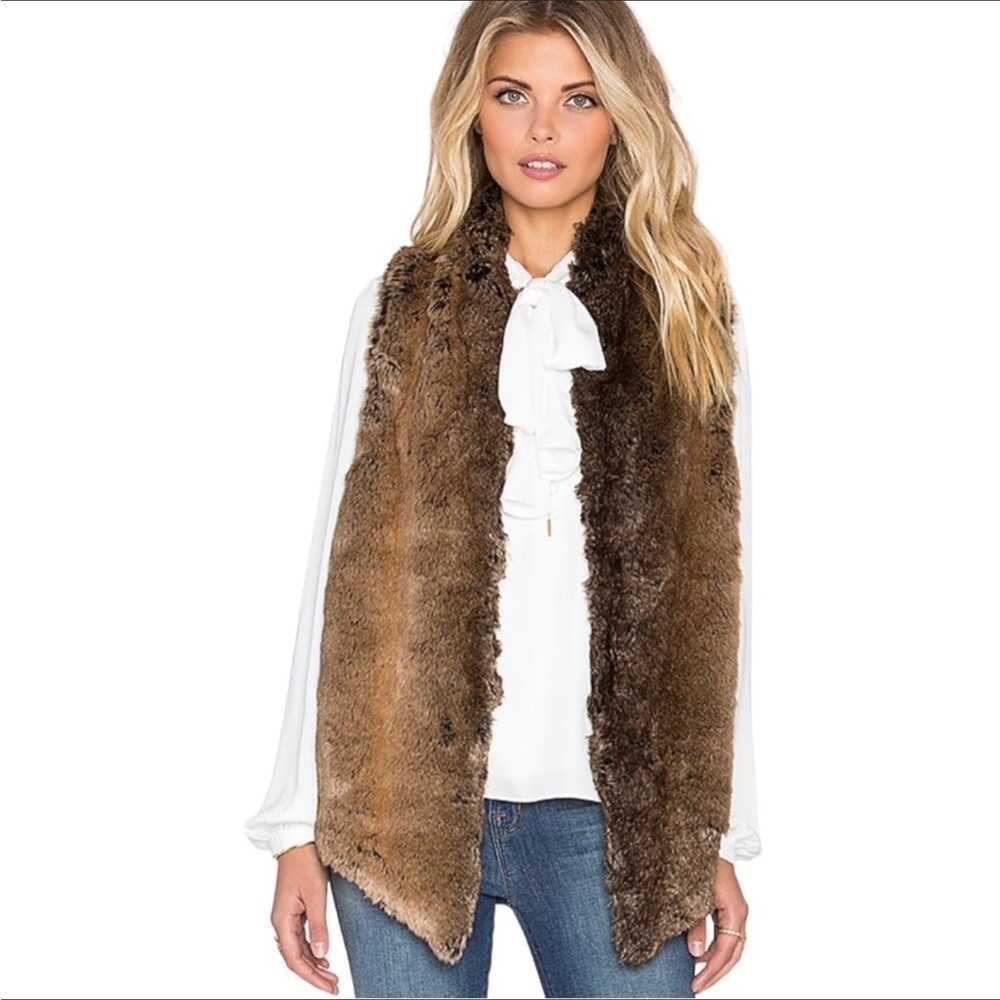 Yumi Kim Cuddle Me Chic Faux fur Vest